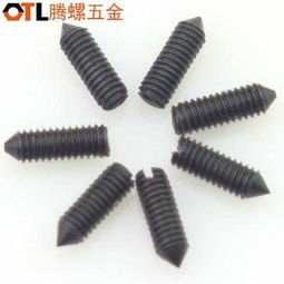 騰螺五金碳鋼國標緊定螺釘 GB71 M4 M5緊固件全面解析